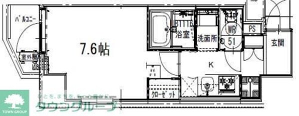 S-FORT板橋本町の物件間取画像